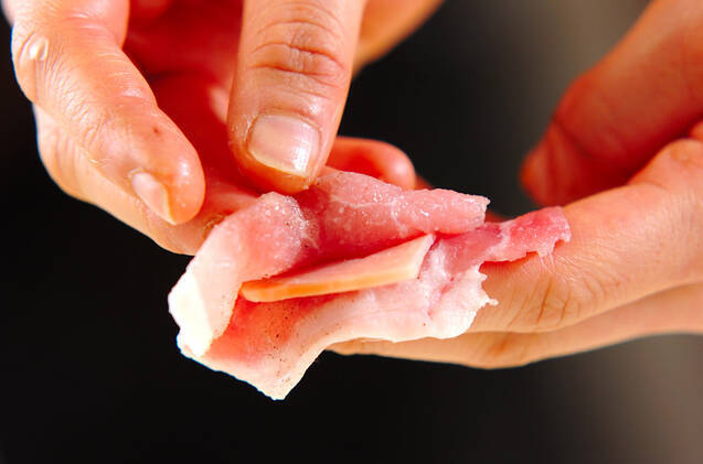 サルティンボッカの作り方の手順1