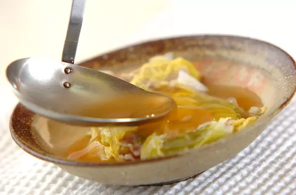 あんかけ白菜と豚肉の重ね蒸しの作り方2