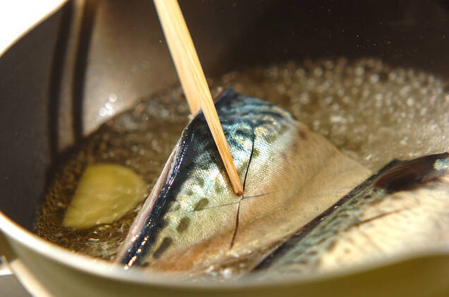 定番サバのみそ煮の作り方の手順6