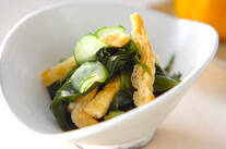 ワカメのショウガ酢和え