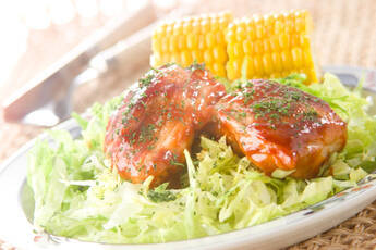 鶏肉のケチャップ焼き