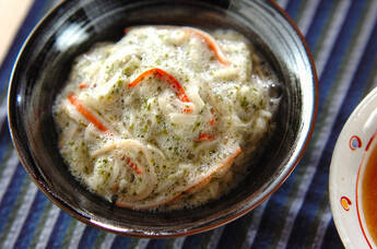 長芋のアオサ和え