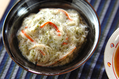 長芋のアオサ和え 副菜 レシピ 作り方 E レシピ 料理のプロが作る簡単レシピ