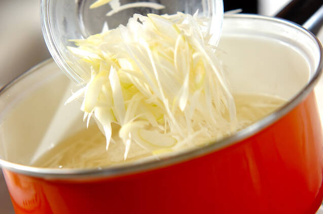 大根のみそ汁の作り方の手順4