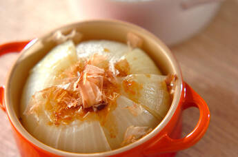 玉ネギのシンプル蒸し