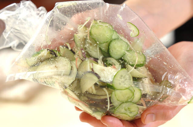 アジの冷やしスープご飯の作り方の手順9