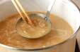 納豆とエノキのみそ汁の作り方の手順4