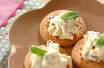 メープルチーズカナッペ