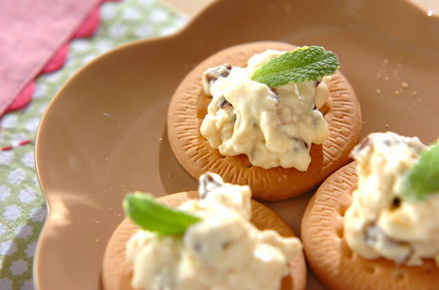 メープルチーズカナッペ