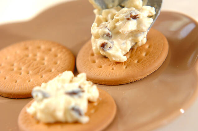 メープルチーズカナッペの作り方の手順4