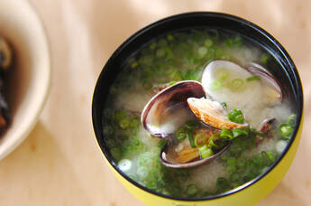 アサリの白みそ汁