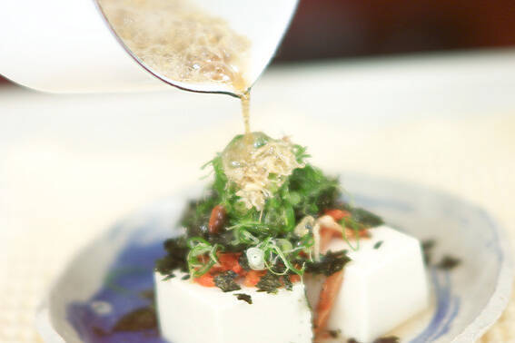 キムチ豆腐サラダの作り方の手順4