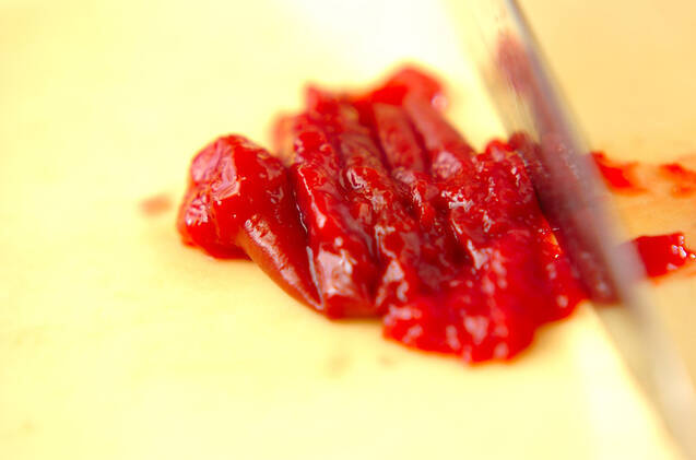 アジの梅干しマリネの作り方の手順3