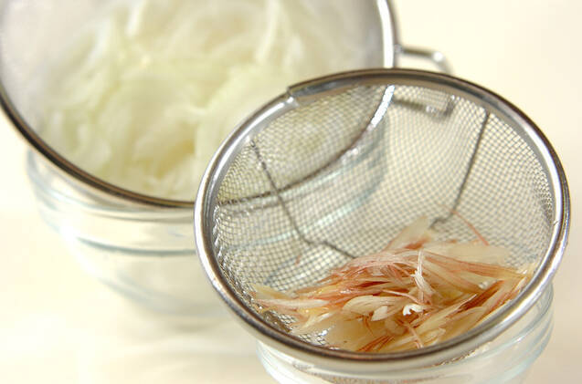 アジの梅干しマリネの作り方の手順2