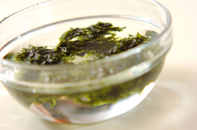 アオサご飯の作り方の手順2