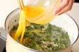 豆苗の卵汁の作り方6
