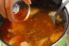 くずし豆腐のピリ辛スープの作り方の手順5