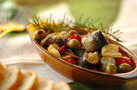 サンマのアヒージョ