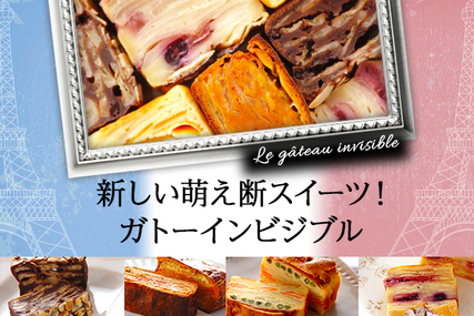 新しい萌え断スイーツ！ガトーインビジブル