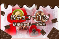 板チョコで作る！簡単チョコレート特集