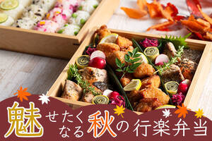 魅せたくなる！秋の行楽弁当