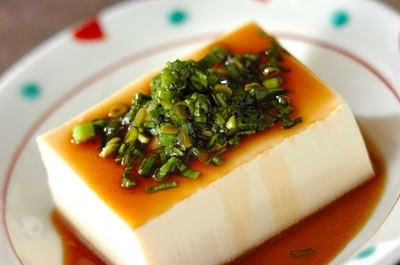 豆腐のニラダレ 副菜 レシピ 作り方 E レシピ 料理のプロが作る簡単レシピ