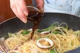 イカと小松菜スパゲティの作り方4
