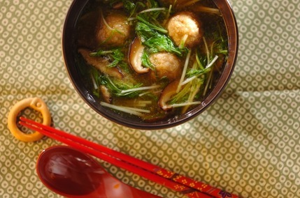 鶏団子のみぞれスープ