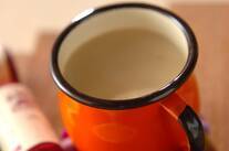 ブランデー入りカフェオレ