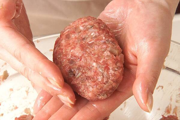 キノコ入りハンバーグの作り方の手順3