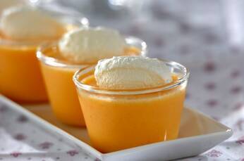 ニンジンヨーグルトムース