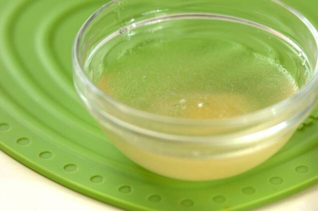 ニンジンヨーグルトムースの作り方の手順1