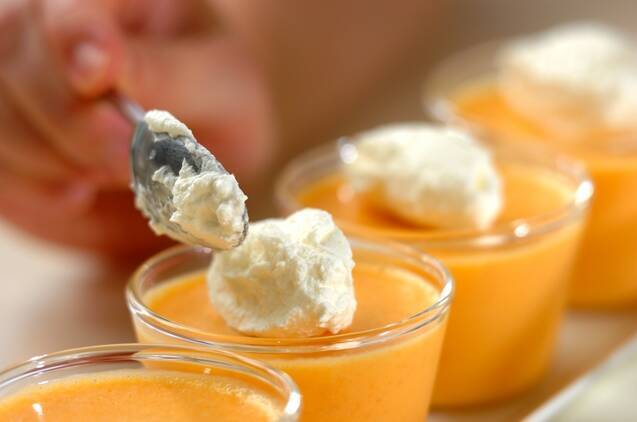 ニンジンヨーグルトムースの作り方の手順5