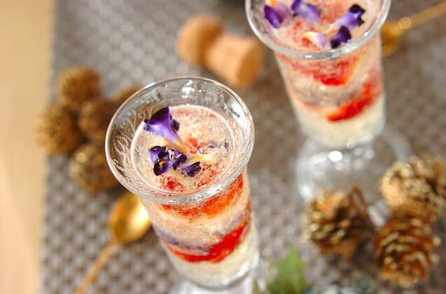 フラワージュレのスパークリングワイン