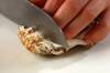 豚肉とシメジのつけ素麺、スダチの香りの作り方の手順1