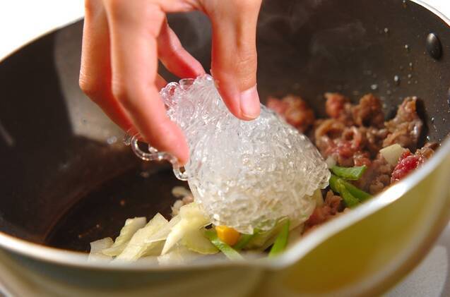 簡単なのに本格的！チャプチェ ごま油香る by松本 知恵さんの作り方の手順3