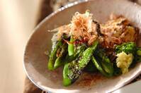 生姜と醤油が合う！万願寺唐とうがらし 油揚げも by杉本 亜希子さん