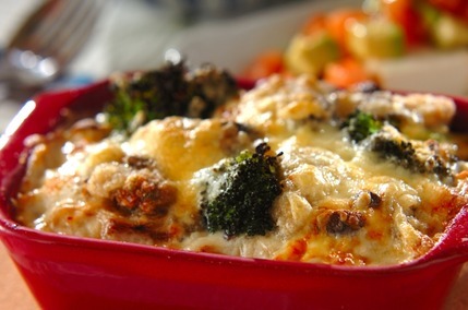 カキのクリームドリア