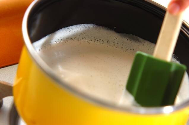 クルミ汁粉の作り方の手順4