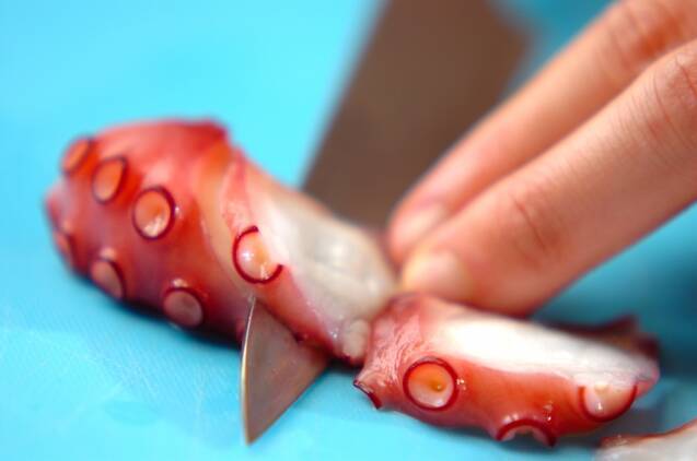 タコのマリネの作り方の手順1