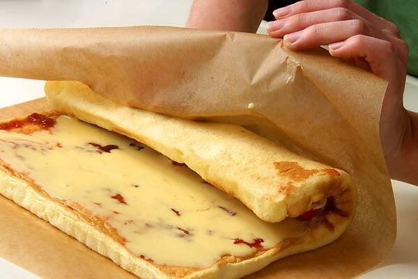やわらかロールケーキの作り方の手順9