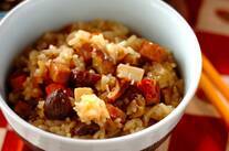 焼き豚入りおこわ