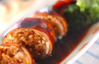 五穀米入りイカ飯