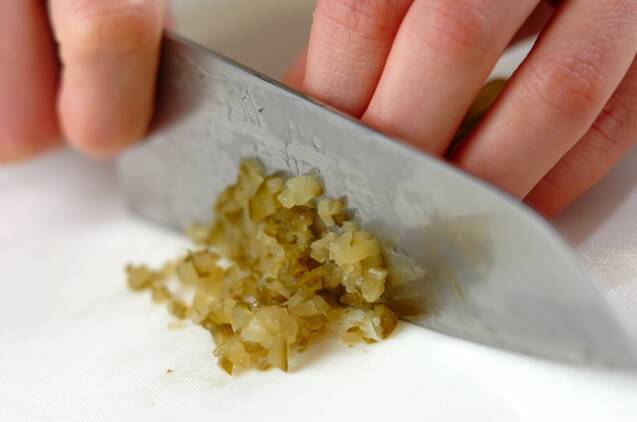 タルタルひとくちコロッケの作り方の手順1