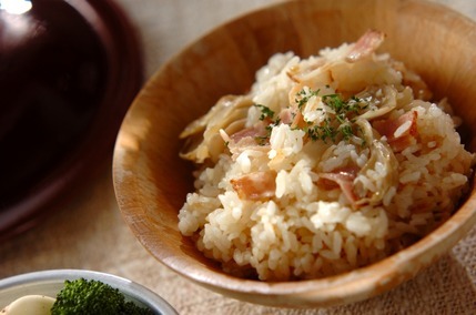 マイタケのピラフ