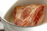 味しみしみ！豚ロース とゆで卵の煮ものの作り方1