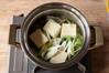 納豆とアサリとブロッコリーの熱々チゲの作り方の手順6