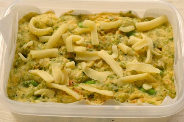 低糖質おから枝豆チーズ蒸しパンの作り方の手順7