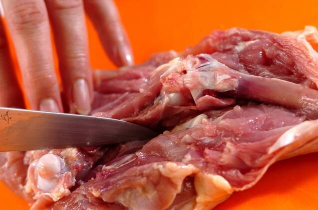 サクサクフライドチキンの作り方の手順1