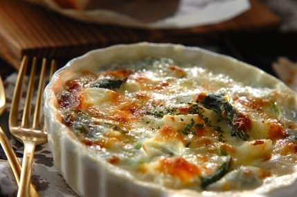 タラとジャガイモのグラタン